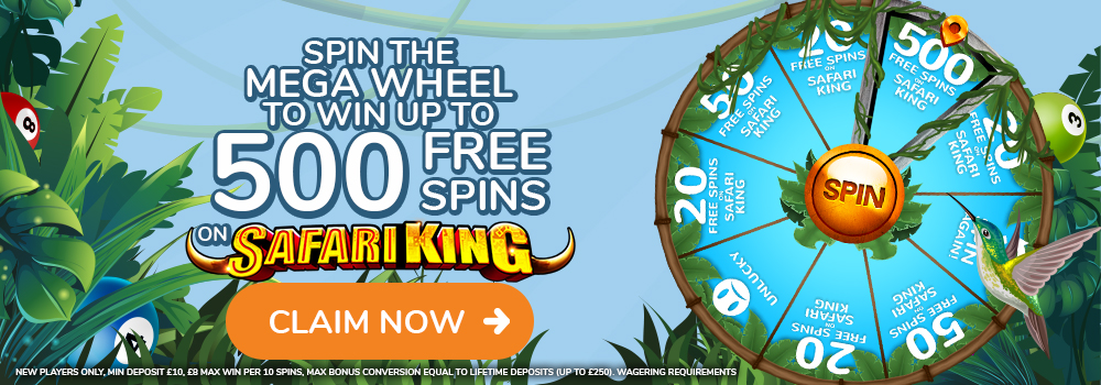 20 free spins on fluffy favourites